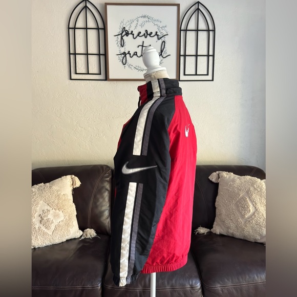 Vintage Y2K 90’s Nike Retro Reversible Jacket Size L Streetwear Classic Casual - Picture 1 of 15